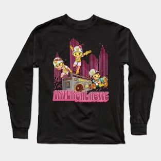 intergalactic kids pee Long Sleeve T-Shirt